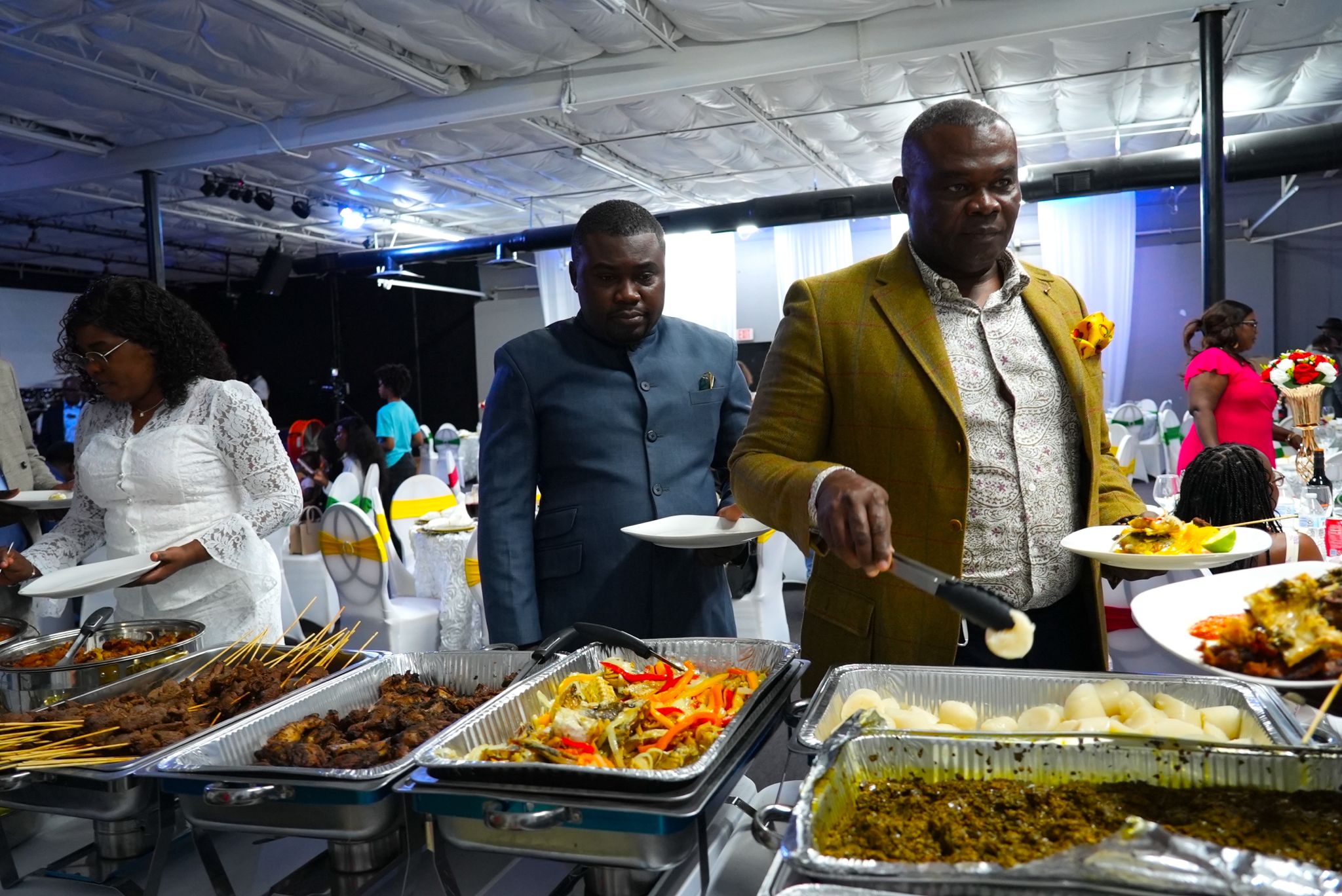 Scene from the Congolese Independence Day celebration in Dallas-Fort Worth