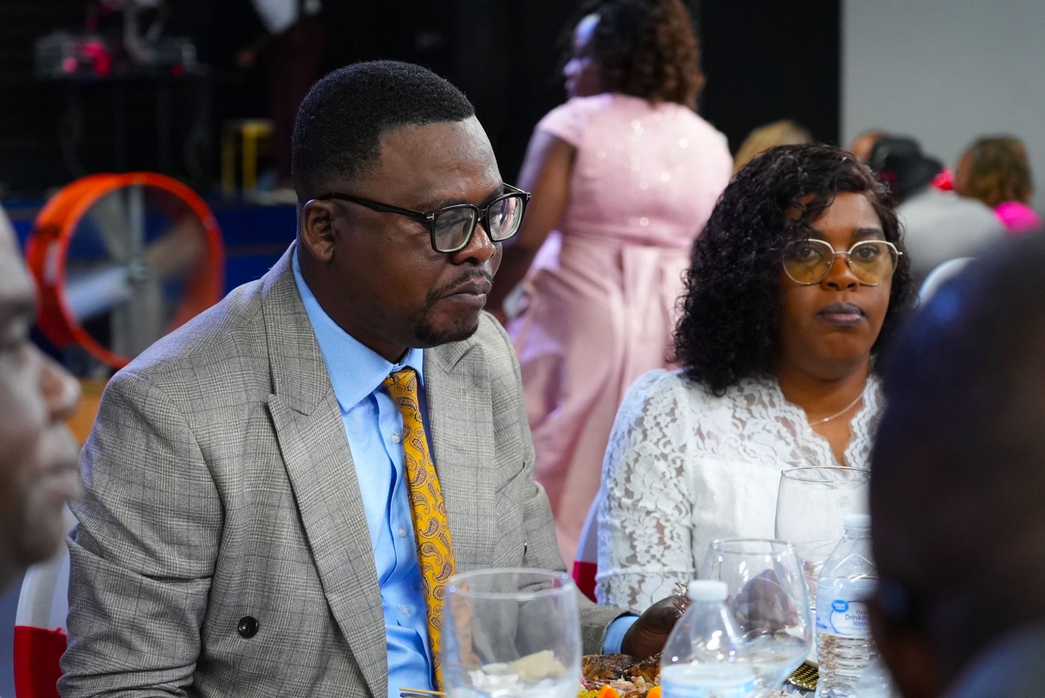 Performance on stage at Congolese Independence Day celebration